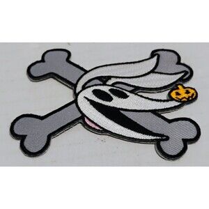 DISNEY LOUNGEFLY THE NIGHTMARE BEFORE CHRISTMAS ZERO IRON ON SEWN ON PATCH